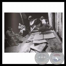 INDÍGENAS DEL PARAGUAY - Fotografía en blanco y negro de Juan Britos